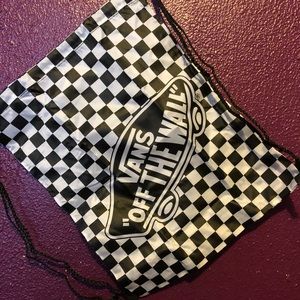 Vans drawstring backpack